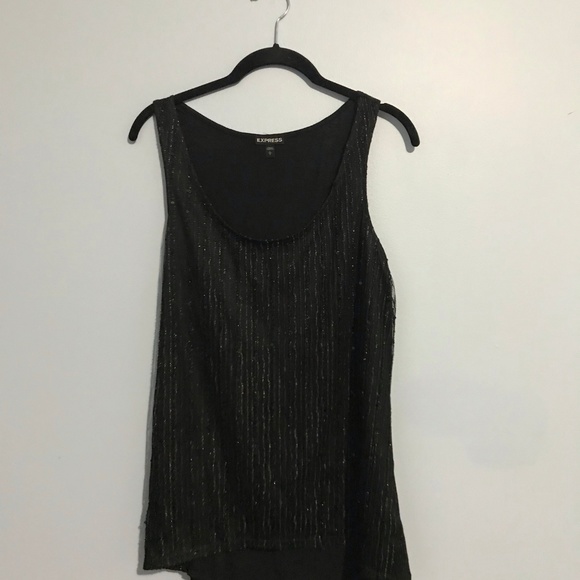 EXPRESS Sequins Tank Top - Picture 2 of 5